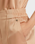 Marc Cain - VC 81.25 W15 | 618 - Broek recht satin - camel