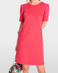 Marc Cain - XC 21.33 J23 | 240 - Scuba-jersey jurk - coral