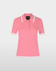 Marc Cain - YC 53.02 M31 | 236 - Poloshirt gebreid - candy pink