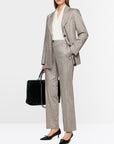 Marc Cain - ZC 81.25 W73 | 836 - Broek gestreept Fendou - grijs