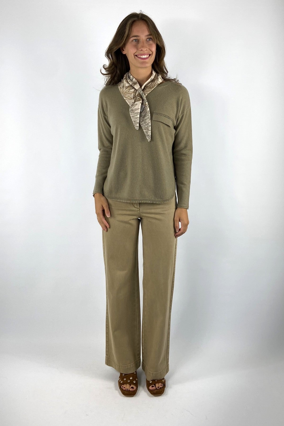 Hemisphere - 26205NESIM-5D - Hose Dye Baumwolle Tencel - CAMEL