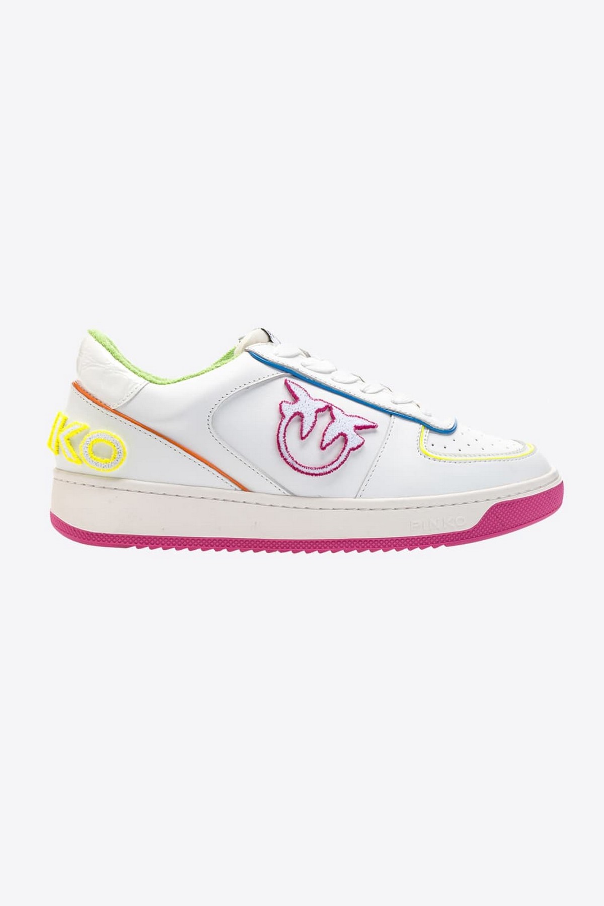 Sneaker wit fluo in de kleur wit neon van het merk Pinko