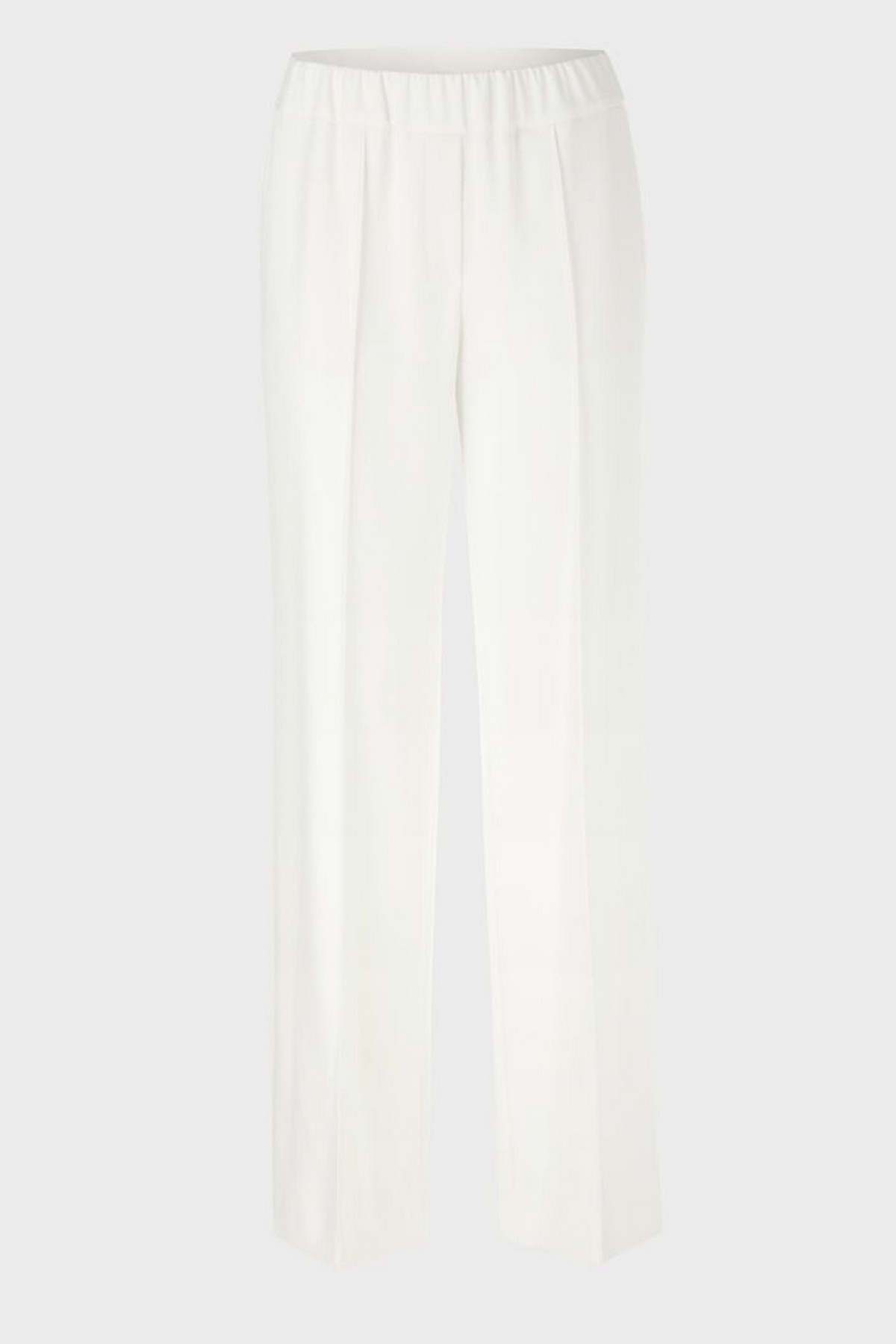 Broek wijd elast taille in de kleur off white van het merk Marc Cain Collections