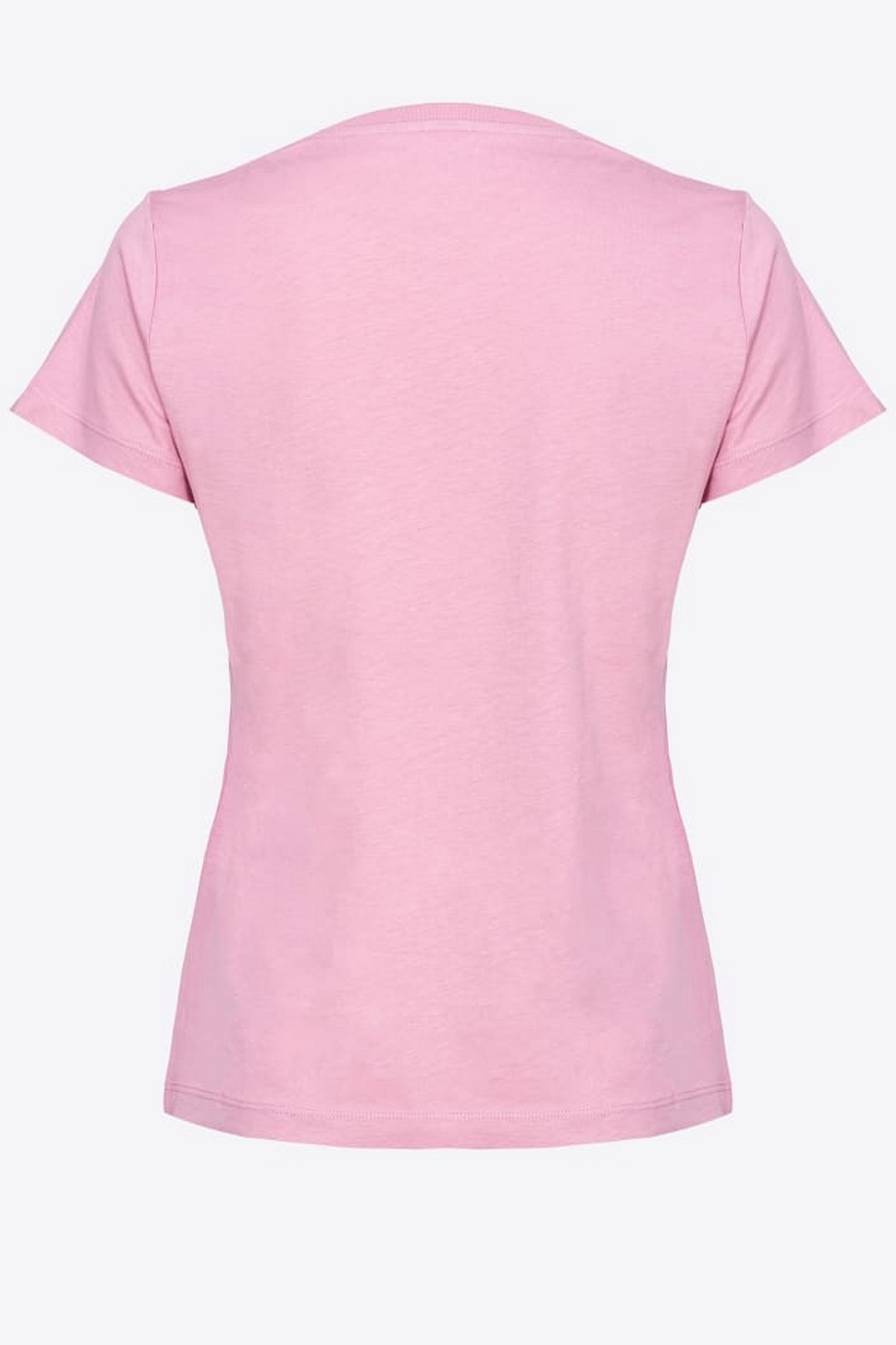 Pinko - Bussolotto 100355 - T-shirt Pinko logo roze