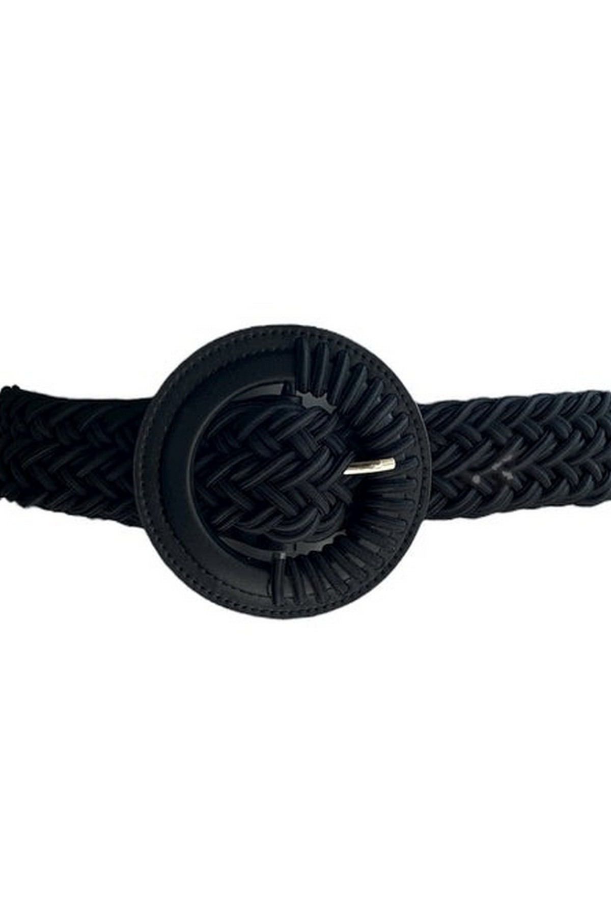 Oscar the collection - Georges Belt leather - Riem geweven leder black - uitverkocht